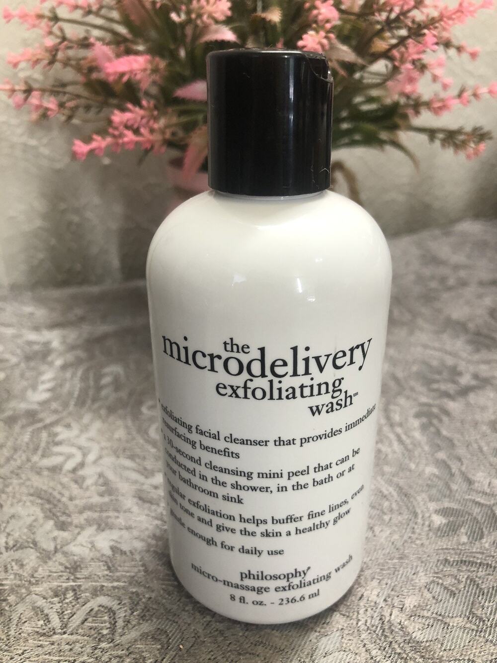 Philosophy micro- massage MICRODELIVERY EXFOLIATING WASH 8 oz New Broken Seal